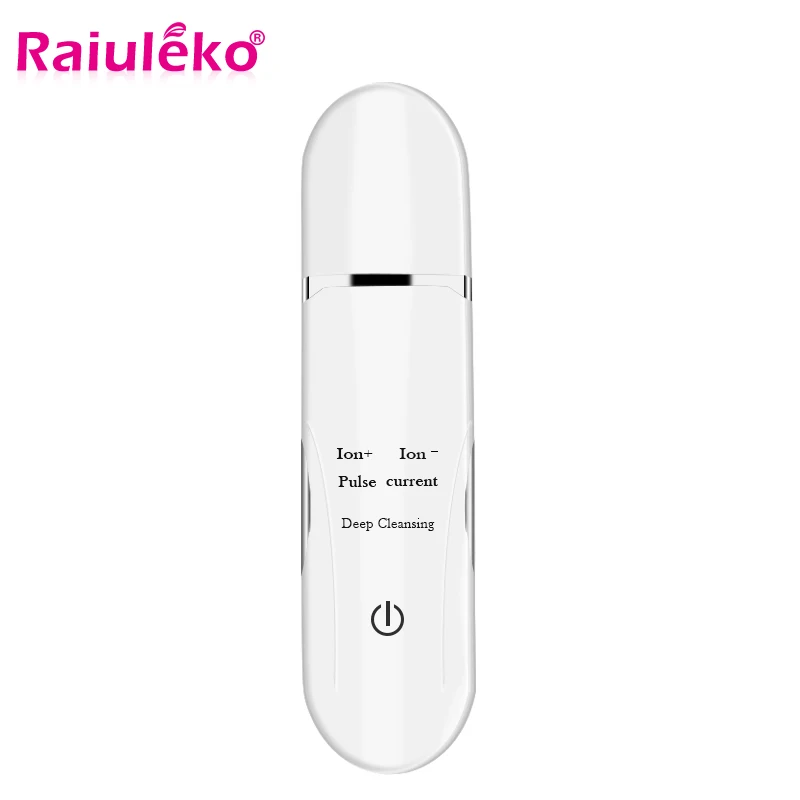 

EMS Pulse Ultrasonic Exfoliation Face Skin Scrubber Facial Cleaner Peeling Vibration Blackhead Removal Exfoliating Pore Cleaner