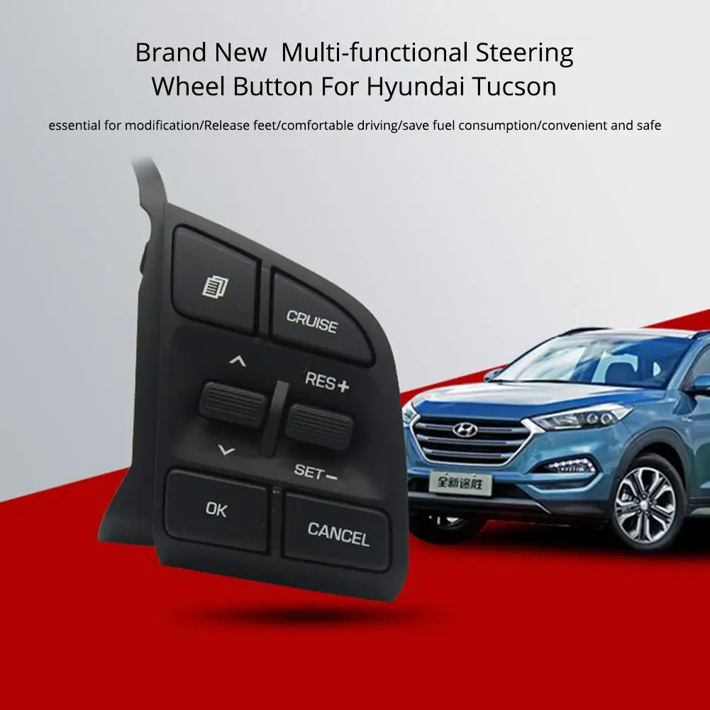 

Steering Wheel Button For Tucson TLC IX35 1.6T/2.0 Steering Wheel Cruis Control Button Switch Right 96720D3210