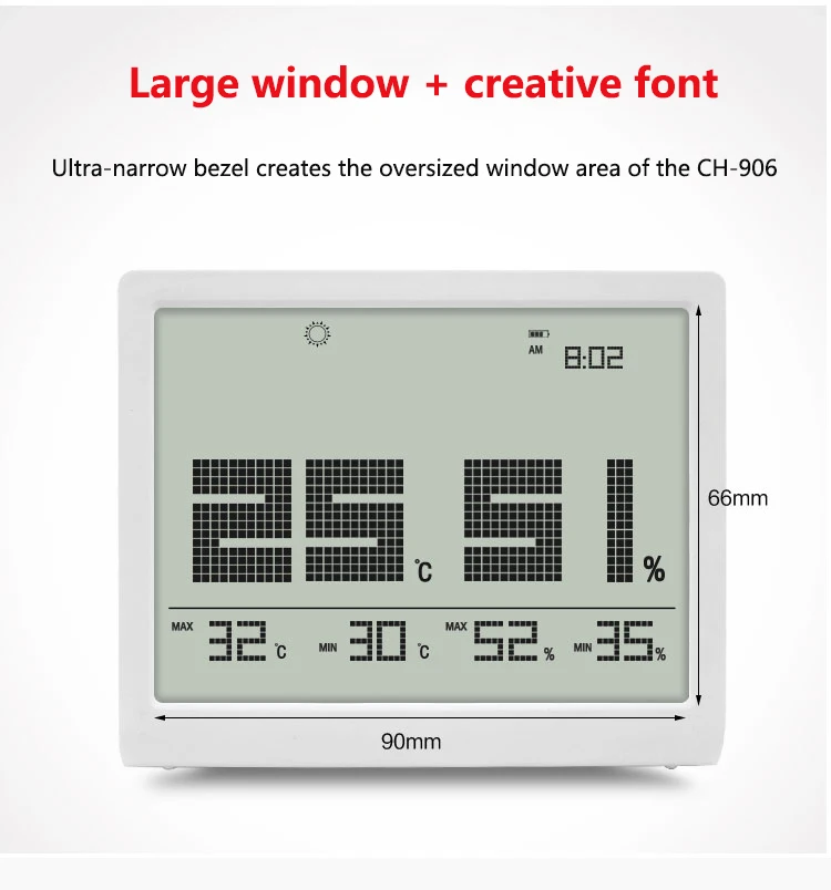 Температура и влажность в помещении детская комната высокоточный электронный термометр ультра-тонкий точный термометр номер