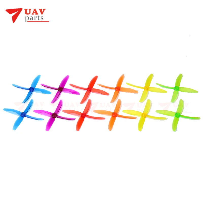 

10 пар FPV 4 лопасти пропеллер 5040 CW/CCW XT50404 PC материал w/желе цвет оранжевый реквизит для комплекта 200 250