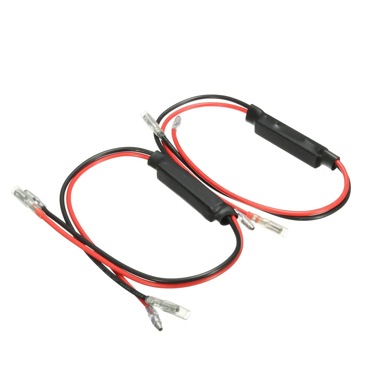 Load Resistors For Use With LED Motorcycle Indicators Pair Slows Flash Rate Down 