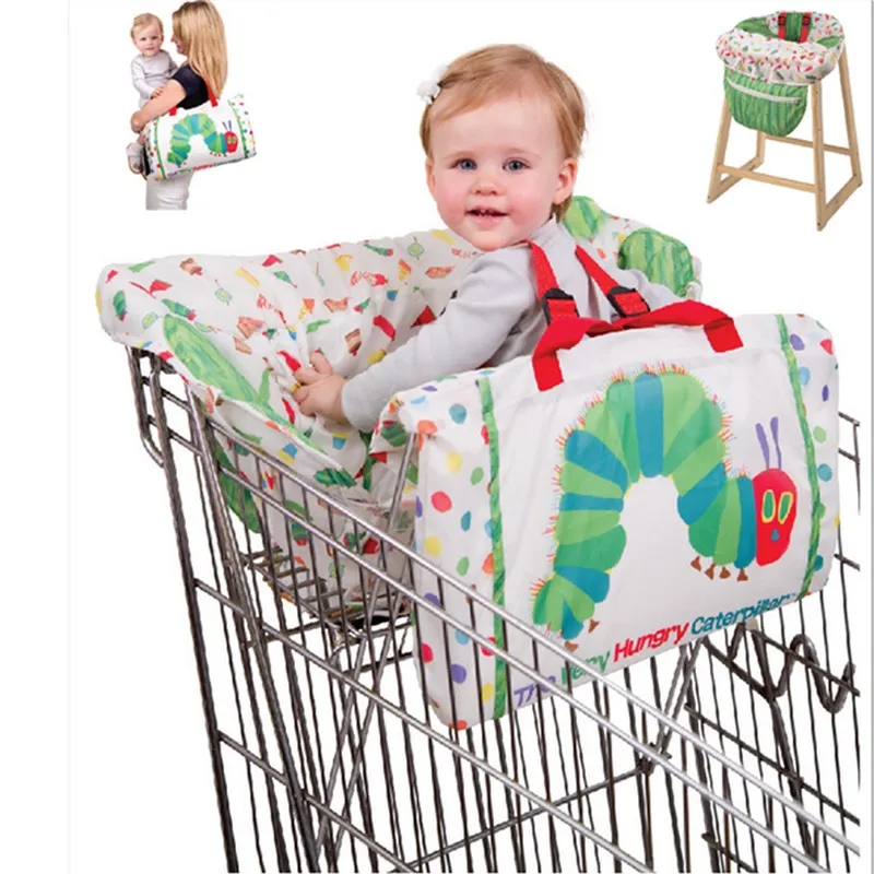 

Foldable Baby Kids Shopping hammock Cart Cushion Kids Trolley Pad Baby Shopping Push Cart Protection Cover Baby Chair Seat Mat
