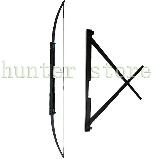 Cheap 50lbs Foldable Hunting Take down Bow for Outdoor Shooting Practice Sports LH or RH Archery Aluminum Straight Bow