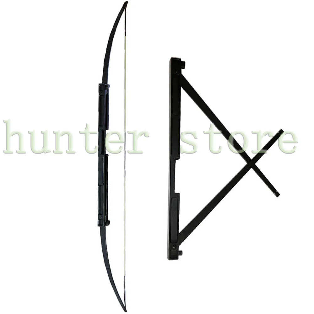

40lbs 50lbs Foldable Hunting Take down Bow for Outdoor Shooting Practice Sports LH or RH Archery Aluminum Straight Bow