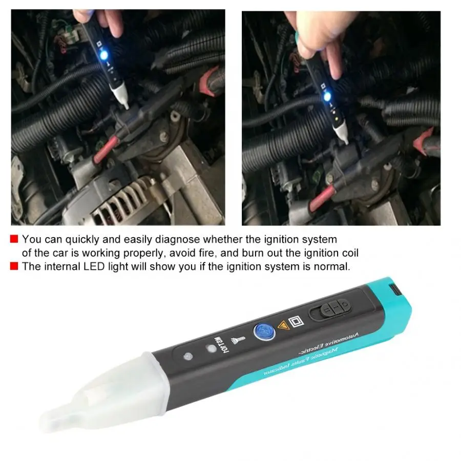

Automotive Electronic Faults Detector MST-101 Auto Ignition Coil Tester Tool