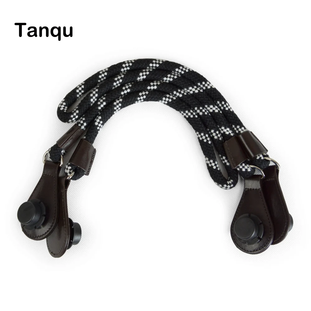 

TANQU 1 Pair Long Rope Handle with drop end for Bag O Bag handles for EVA Obag Handbag Women's Bags