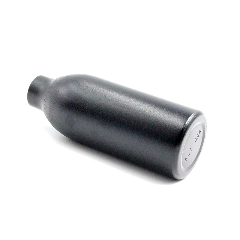 QUBP PCP Paintball High Pressure Air Tank 4500PSI  HPA Aluminium Black 0.2L Bottle 5/8-18UNF 60MM Diameter TKU020