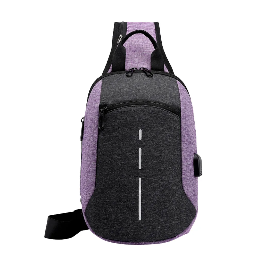 

2019 New Arrival Couple's Large-Capacity Business Multi-Function Travel Messenger Bag money belt Dropshipping
