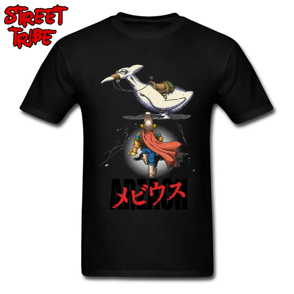  Mens T Shirts Arzach Normal Tops Tees Cotton Crew Neck Short Sleeve Printed On T Shirt Thanksgiving Day Wholesale Arzach black