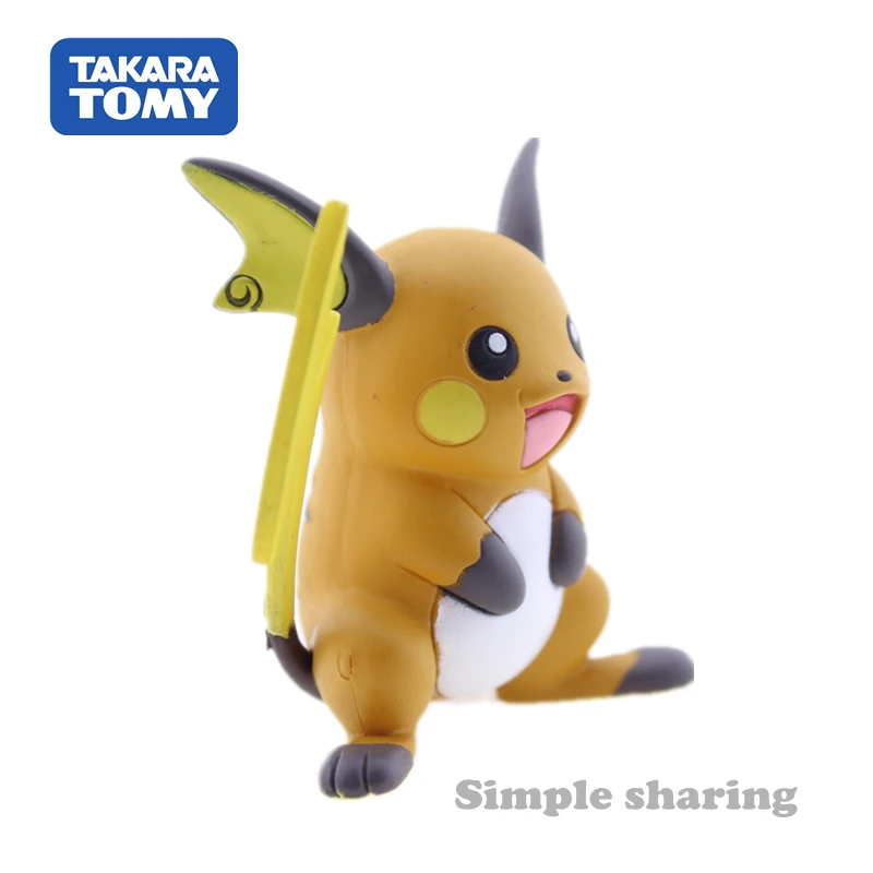 TAKARA TOMY Tomica фигурки покемона коллекционные Аниме райчу марионетка Солнце Луна