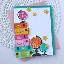 

GJCrafts Globes Metal Cutting Dies New 2018 for Dies Scrapbooking Embossing Cut Stencils DIY Cards Album Decoration Crafts