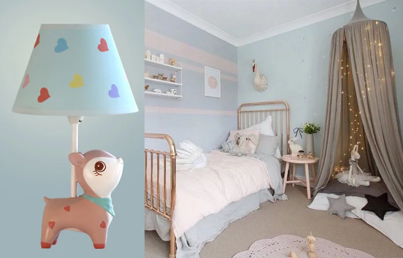 Creative Cute Deer LED Table Lamp Home Decoration Dimmable Mini Desk Table Light Bedroom Bedside Lamp For Baby Kids Room Birthday Gift (12)