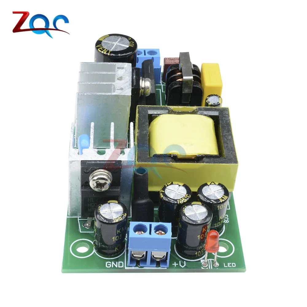 AC-DC 2000mA 12V 2A импульсный модуль питания двойной выход AC110V/220 V DC12V изолированный блок питания понижающий преобразователь Переключатель для Arduino