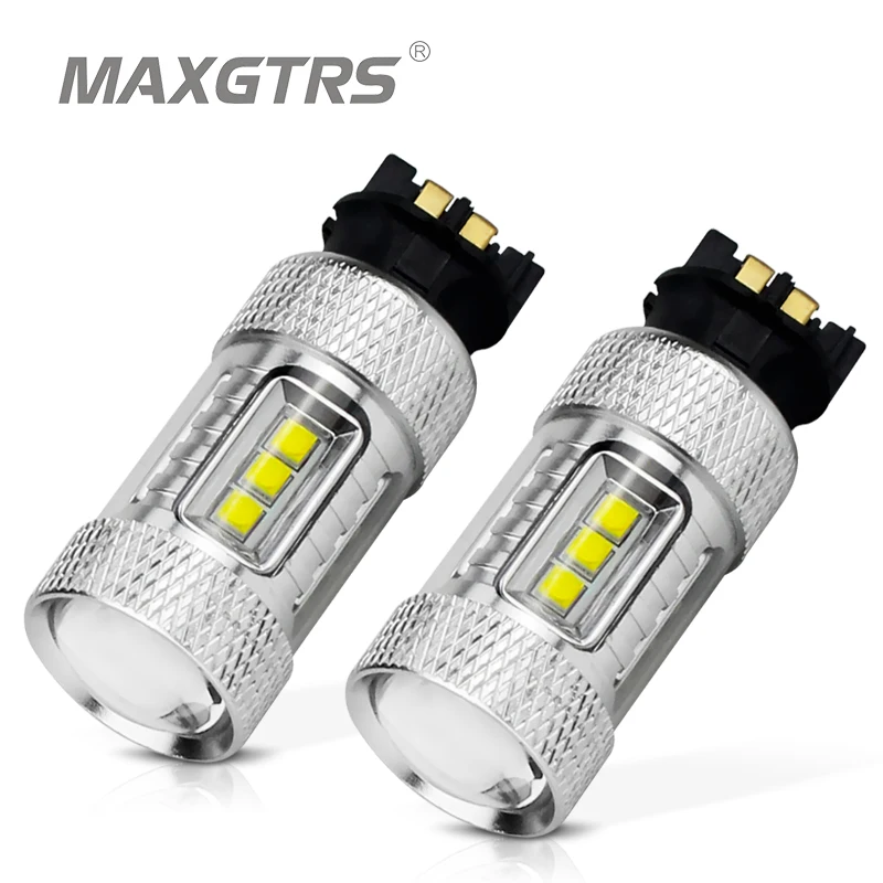 

2x Car Clearance Light LED PW24W PWY24 CREE Chip DRL Daytime Running Light Turn Signal Fog Replacement Bulb For Audi a3 a4 a5 q3