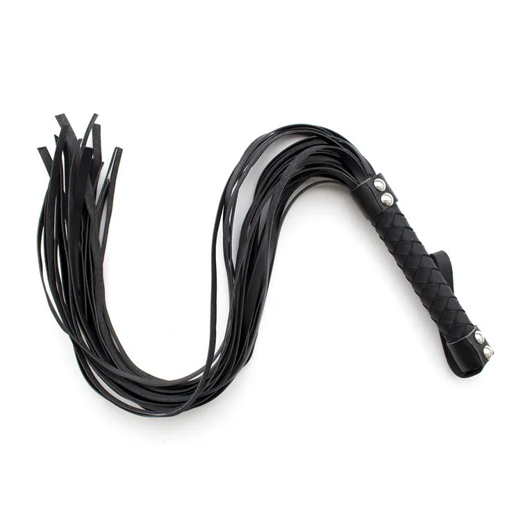 Black Bdsm Flirt Whip Fetish Flogger Torture Spanks Latigo Sexual Fouet Strapon Bondage Restraints Performance Couples Sex Games |