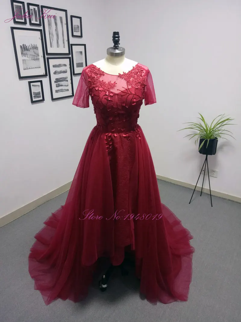 burgundy color dress