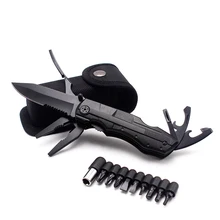 EDC Multifunction Swiss Folding Knife Pliers Stainless Steel Army Knives Pocket Hunting Outdoor Camping Survival Knife Tool multifunction pliers with screwdriver kit pocket multi tool outdoor survival knife edc camping tool with leather sheath