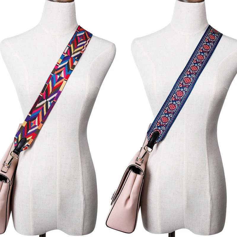 Цветной ремень сумки ремень 2019 Мода замена кошелек холст ремень ручка плечо через плечо декоративная сумочка сумка