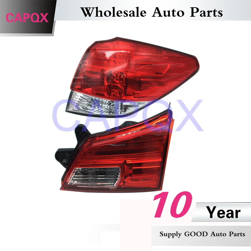 Capqx для Subaru Outback 2010 2011 2012 2013 задние светильник хвост светильник taillamp фонарь стоп-сигнала Хвост светильник единый светильник