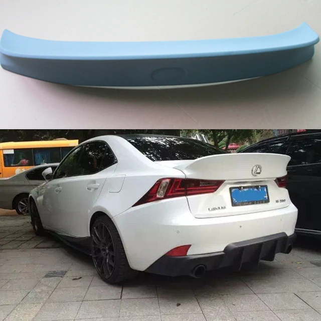 IS200 IS250 IS300 WALD Style FRP Gray Primer Car Rear Spoiler Wing for