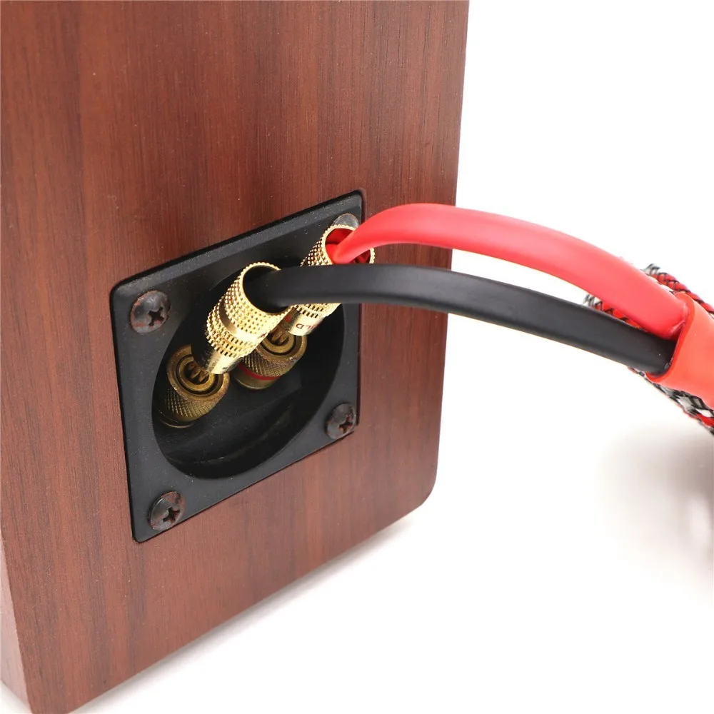 5N высокочистый бескислородный медный HiFi динамик соединительная линия 3 м 2 канала