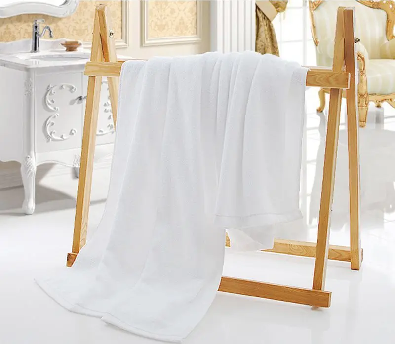 Однотонное белое Большое банное полотенце, высокое качество, уплотненное, хлопок, отельные полотенца для взрослых, мягкое, удобное, водопоглощающее полотенце для лица