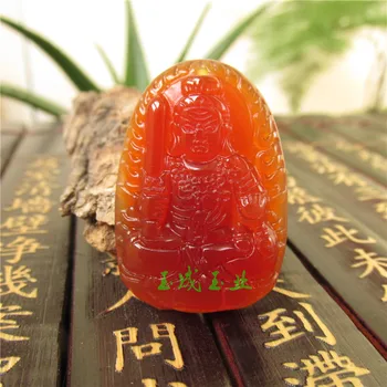 

Natural red agate twelve zodiac chicken Benming Buddha Fudo Buddha Pendant pendant motionless statue of the patron saint