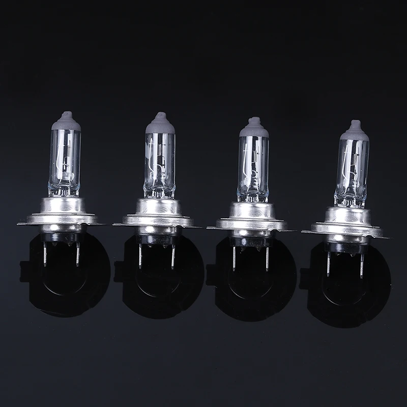 

4pcs new Hot Super Bright Halogen Light Bulb 12V 55W 1500LM Halogen Warm White Indoor Clear Light Lamp Whoslale