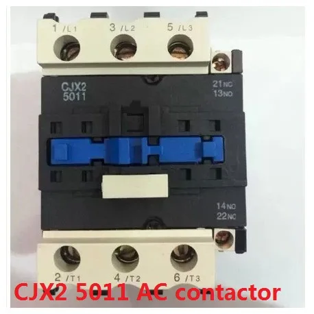 

CJX2-5011 LC1 AC Contactor 50A 3 Phase 3-Pole Coil Voltage 380V 220V 110V 36V 24V