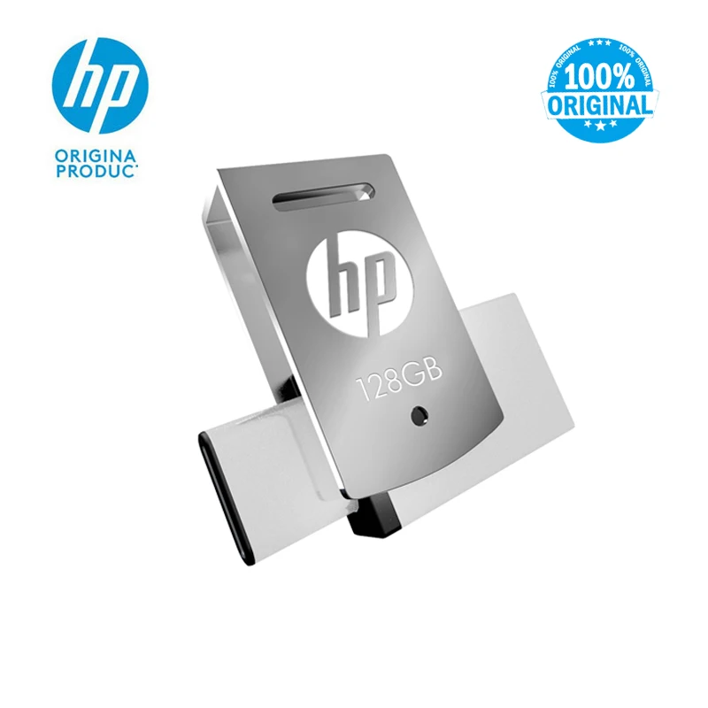 Hp USB Flash drive 128 gb usb stick водонепроницаемый flashdrive флэш-логотип автомобиля подходит для ноутбуков и настольных компьютеров флешки 128 gb