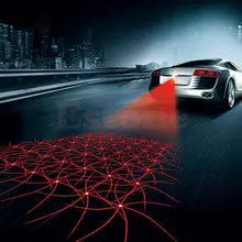 Car Styling Cool Pattern Anti Collision End Rear Tail Fog Driving Laser Car Accessories Universal for