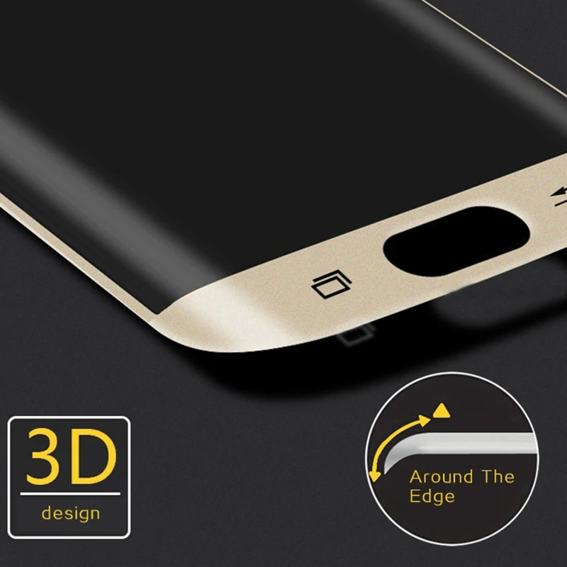 Закаленное стекло для samsung S6 S7 S8 S9 S10 SE Edge Plus Note 8 9 Защита экрана 3D закругленные края полное покрытие Взрывозащищенная пленка