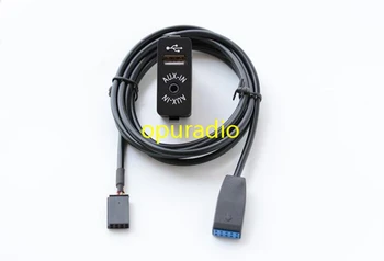 

Free shipping Brand new GPS Navigation cable AUX in Plug Socket Harness Adapter for BMW E46 Car radio
