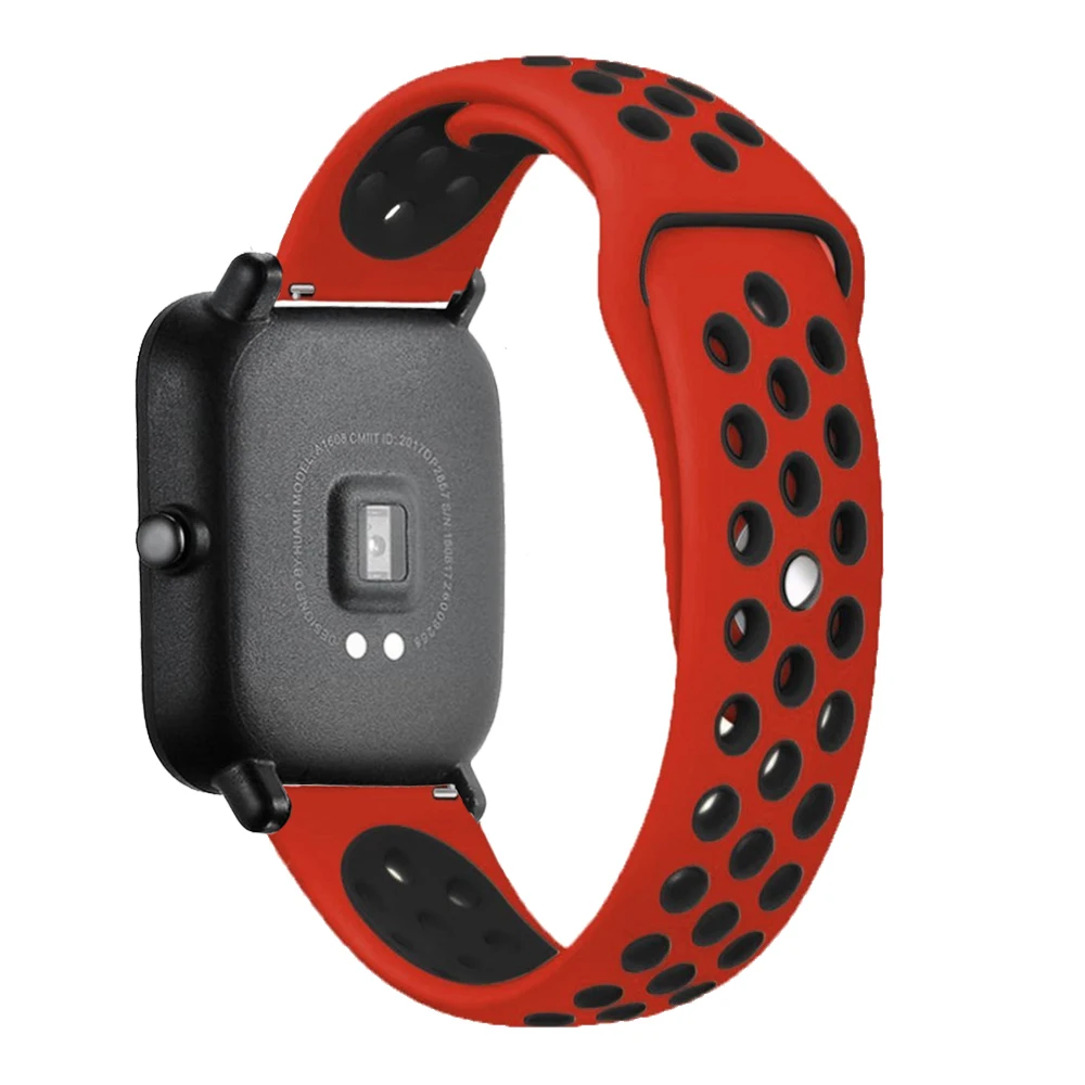 Ремешок для часов Xiaomi Huami Amazfit Bip BIT PACE Lite Youth band Силиконовый ремешок браслет ремень для Huami Amazfit Bip Замена