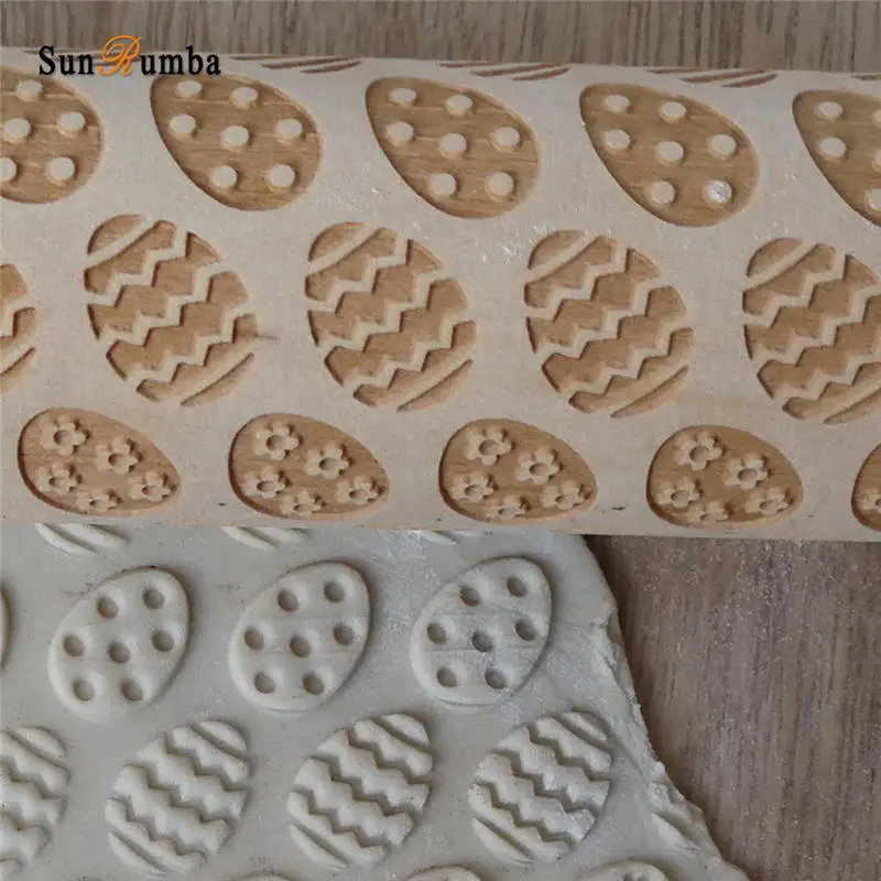 wood rolling pin MUW-243-06