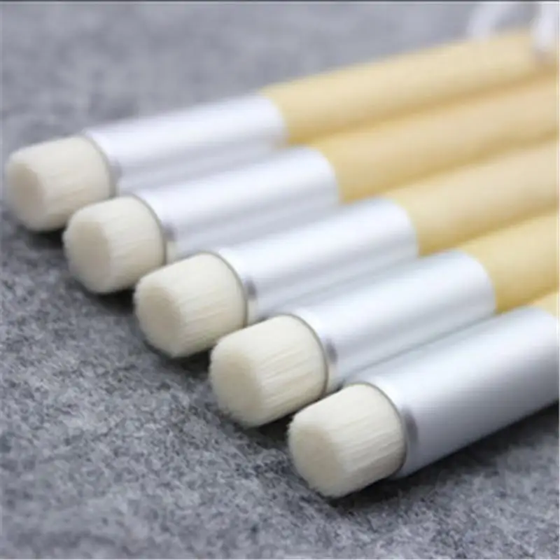 

New arrival!!!Superfine Fiber Flat Wooden Handle Nose Blackhead Remover Brush Pores Deep Cleansing Facial Cleanser Beauty Tool