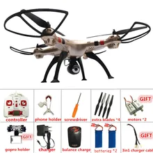 Syma X8HW RC drone with camera wifi fpv dron 2.4G 6Axis Professional Drones with camera hd Big Quadcopter Helicopter VS MJX X101