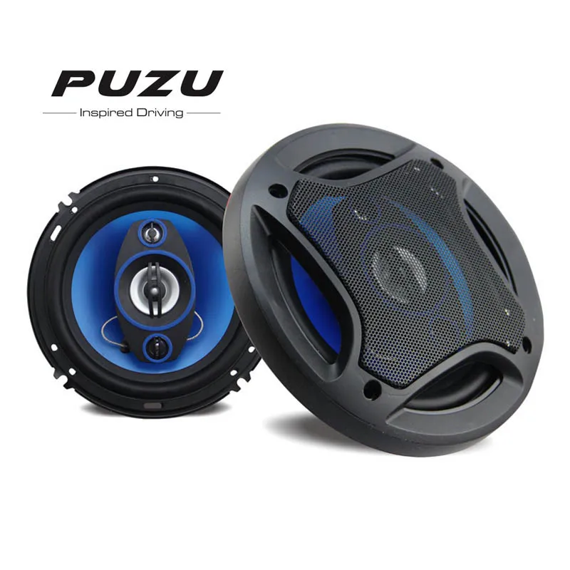 

PUZU 6.5Inch 180W 3 Way Auto Car Loudspeaker Coaxial Speakers Horn Audio Music Stereo Full Range Frequency Hifi Vehicle Speaker