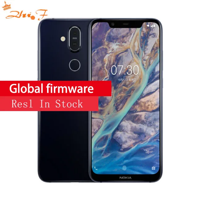 Смартфон Nokia X7 4G LTE 4/6 ГБ ОЗУ 64/128 ПЗУ восьмиядерный процессор Snapdragon 710 2 ГГц FHD+ экран