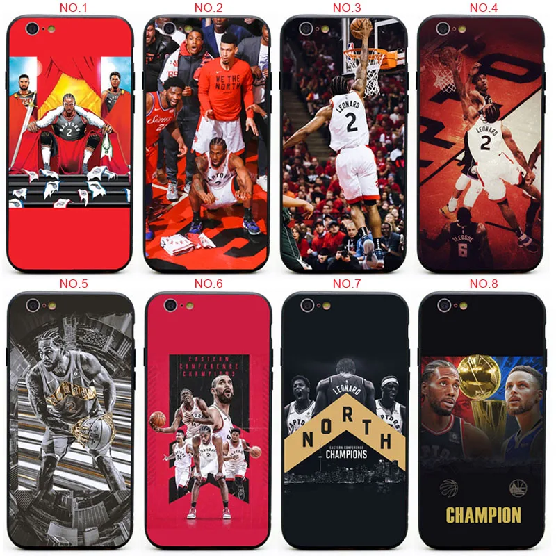 Kawhi Leonard MVP Phone Case Cover PC Hard TPU Rubber Fit