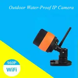 960 P наблюдения WI-FI ip-пуля Камера 1.3MP Водонепроницаемый открытый Ночное видение с TF слот для карты