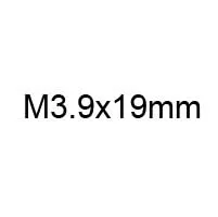 30PCS M3.9 Филлипс потайной саморезы 304 нержавеющая сталь плоской головкой винт Болты - Цвет: 30PCS