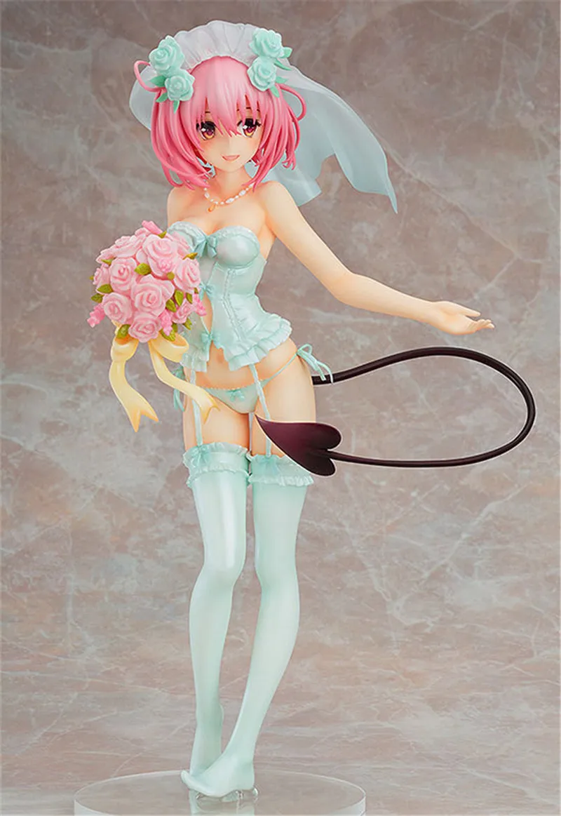 Японское аниме 25 см сексуальные фигурки MaxFactory MF TO LOVE RU Momo Belia Deviluke свадебное