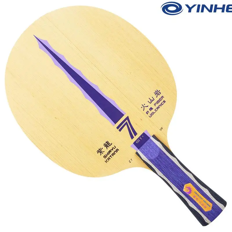 

YINHE milky way high quality VF 5 VF 7 table tennis blade shiryu katana offensive pingpong bat racket for professional player