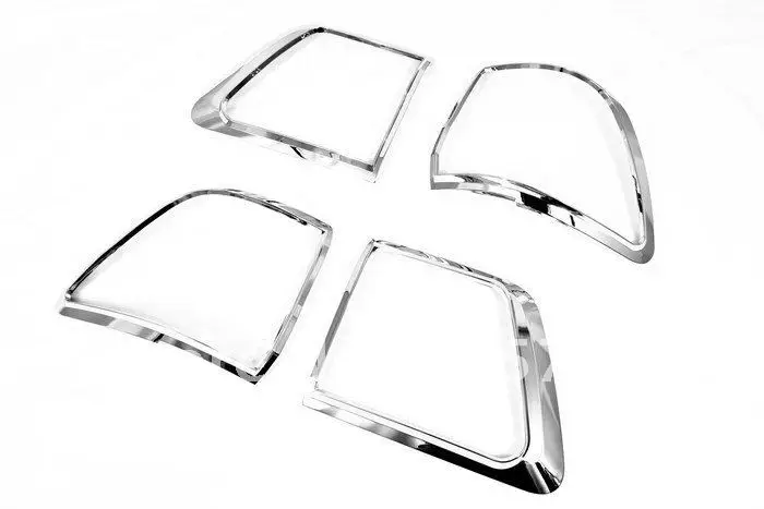 High Quality Chrome Tail Light Cover for Toyota Fortuner 2009 Up Free Shipping Brand New