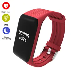 K1 Smart Band в реальном времени монитор сердечного ритма Фитнес трекер Smart Браслет IP68 Водонепроницаемый Bluetooth Smartband браслет