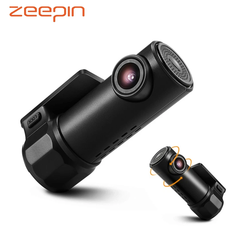 ZEEPIN 720P WiFi видеорегистратор 360 градусов Макс поворот 170 широкоугольный объектив WDR