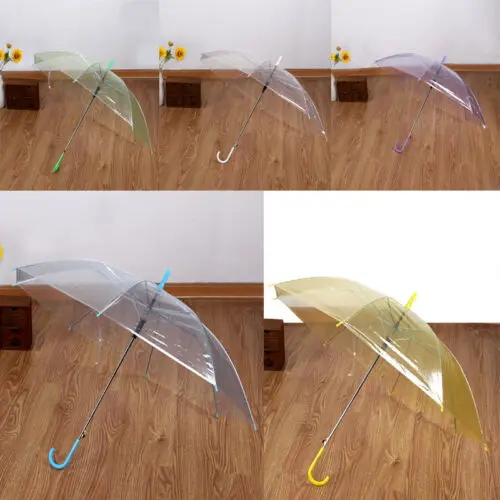 Модный большой прозрачный купол зонт Brolly для женщин украшение свадебной