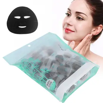 

100Pcs/Pack Bamboo Charcoal Disposable Skin Care Compressed Face Mask DIY Mask Paper
