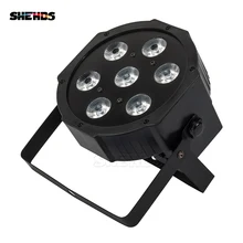 10pcs/lot LED Par 7x18W Light RGBWA+UV 6IN1 dmx stage light power in/out Profession For Disco DJ Music Party Club nightclub цена 10pcs/lot LED Par 7x18W Light RGBWA+UV 6IN1 dmx stage light power in/out Profession For Disco DJ Music Party Club nightclub цены онлайн